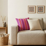 Housse de coussin classique - Gris clair - 45 x 45 cm