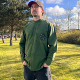 Chemise Nomad Sari Kathmandu - Vert forêt - Grande