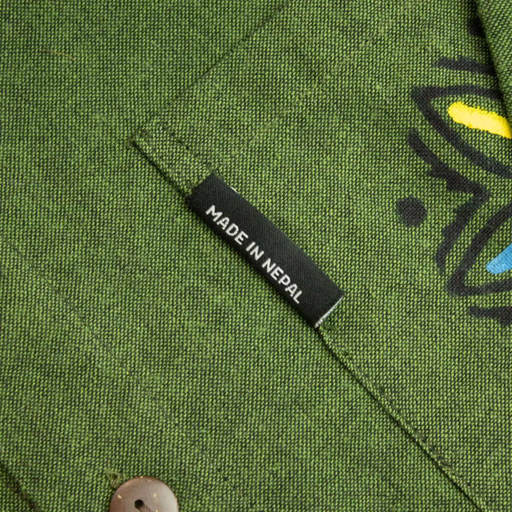 Chemise Nomad Sari Kathmandu - Vert forêt - XL