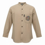 Chemise Nomad Sari Kathmandu - Pierre - Grande