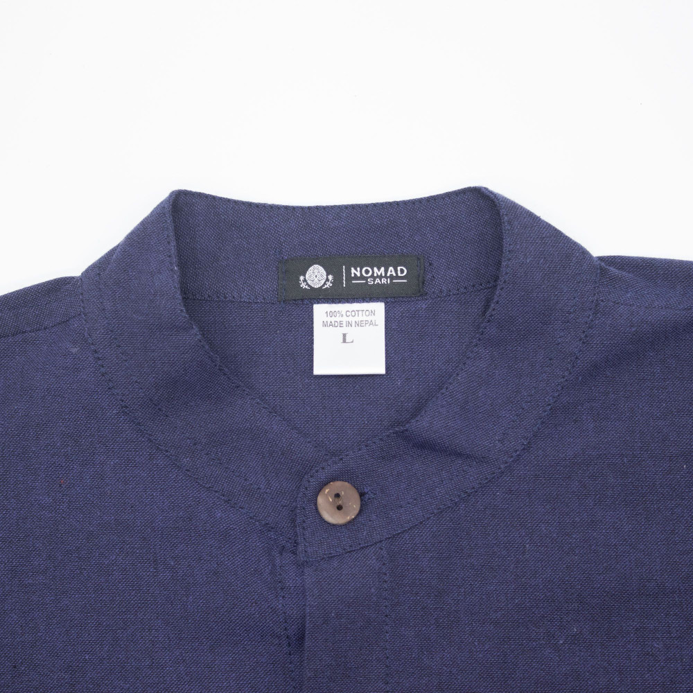 Chemise Nomad Sari Katmandou - Indigo - Moyen