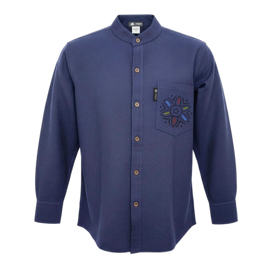 Chemise Nomad Sari Katmandou - Indigo - Grand