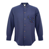 Chemise Nomad Sari Katmandou - Indigo - Grand