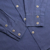 Chemise Nomad Sari Kathmandu - Indigo - XL