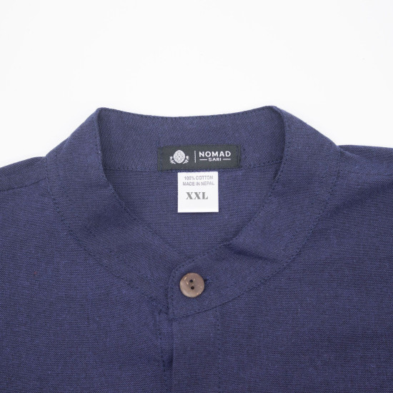 Chemise Nomad Sari Kathmandu - Indigo - XXL