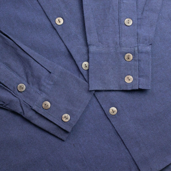 Chemise Nomad Sari Kathmandu - Indigo - XXL