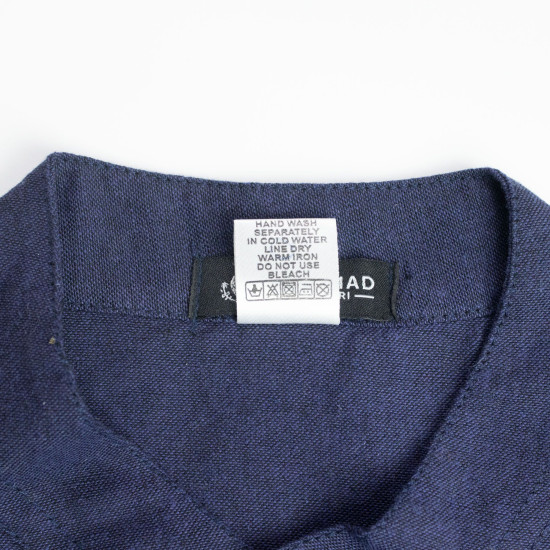 Chemise Nomad Sari Kathmandu - Indigo - XXL