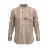 Chemise de grand-père Nomad Sari - Marron Beige - Taille Moyenne