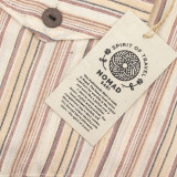 Chemise de grand-père Nomad Sari - Marron Beige - Grande