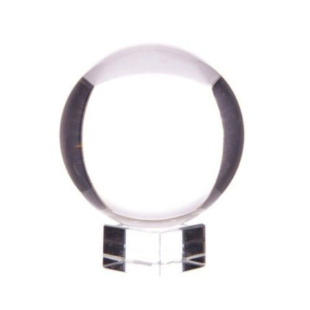 Boule de cristal sur support 60 mm