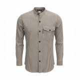 Chemise de grand-père Nomad Sari - Gris pierre - Taille moyenne