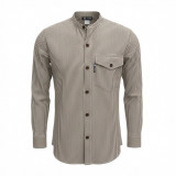 Chemise de grand-père Nomad Sari - Gris pierre - Grande