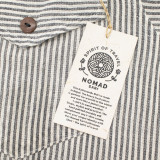 Chemise de grand-père Nomad Sari - Gris pierre - Grande