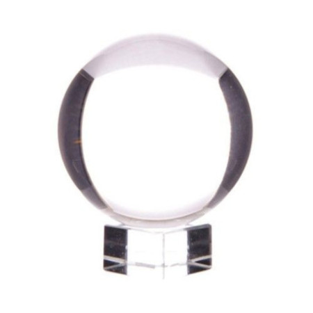 Boule de cristal sur support 80 mm