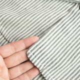 Chemise de grand-père Nomad Sari - Gris pierre - Grande