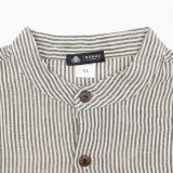 Chemise de grand-père Nomad Sari - Gris pierre - XL
