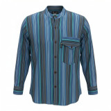 Chemise de grand-père Nomad Sari - Turquoise - XL