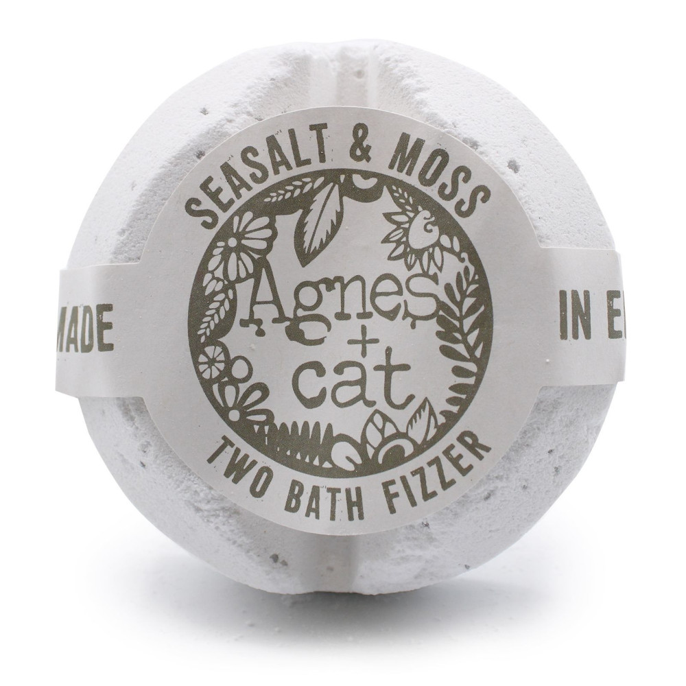 Agnes + Cat Boule de Boule de Bain Effervescentee - Sel Marin et Mousse