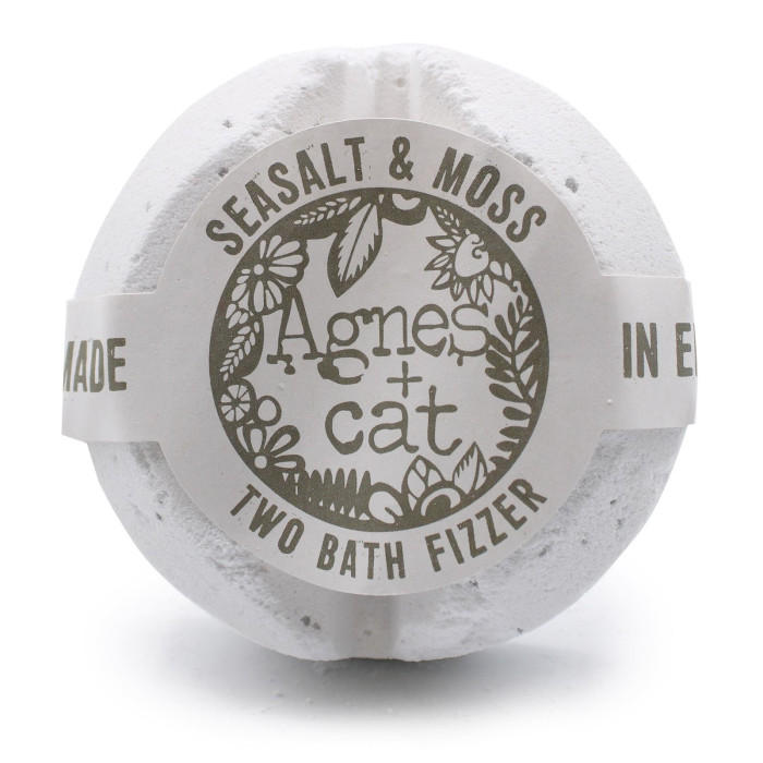 Agnes + Cat Boule de Boule de Bain Effervescentee - Sel Marin et Mousse