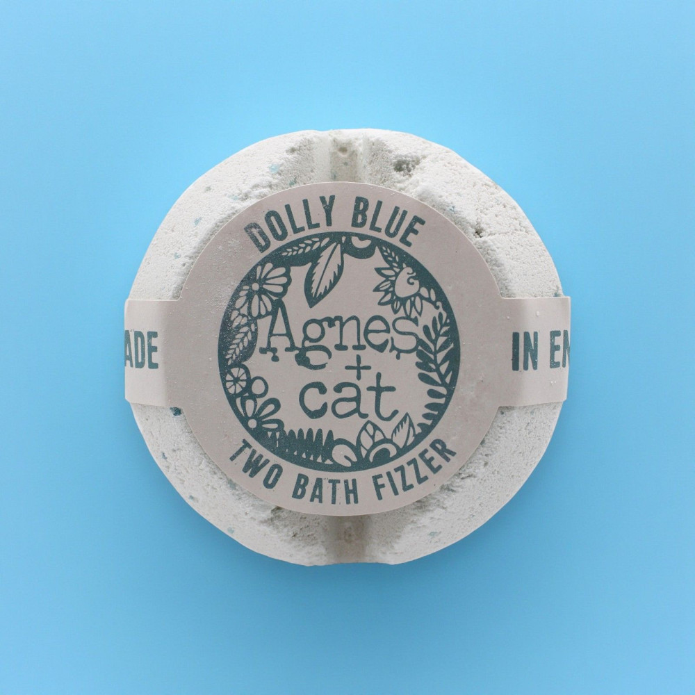 Agnes + Cat Boule de Boule de Bain Effervescentee - Dolly Blue
