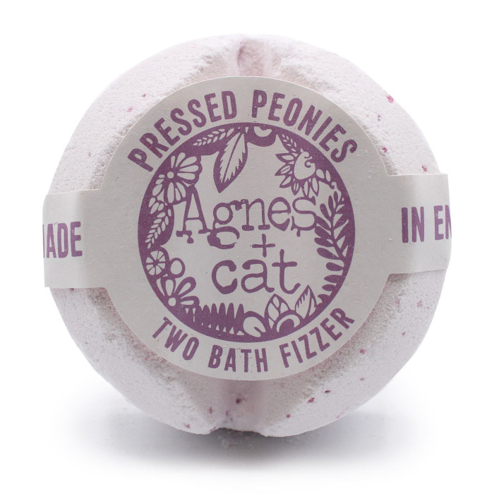 Agnes + Cat Boule de Boule de Bain Effervescentee - Pivoines Pressées