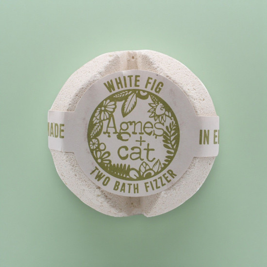 Agnes + Cat Boule de Boule de Bain Effervescentee - Figue Blanche