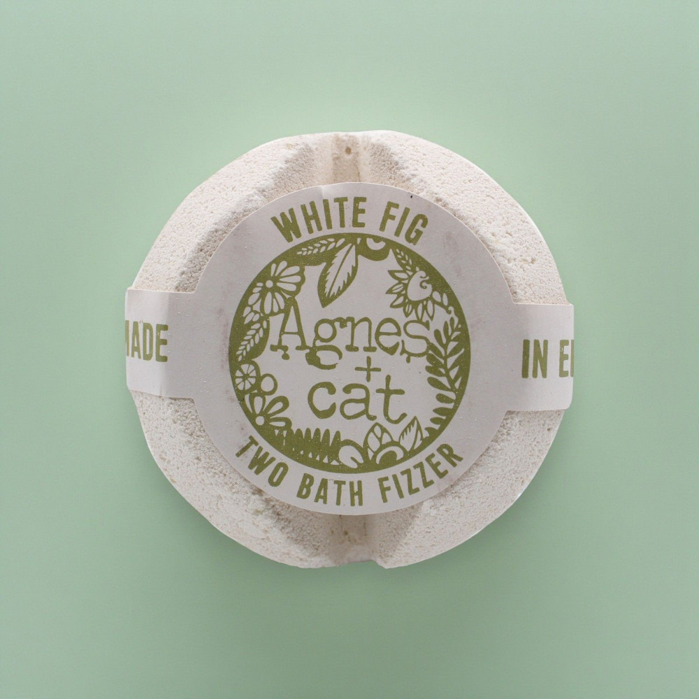 Agnes + Cat Boule de Boule de Bain Effervescentee - Figue Blanche