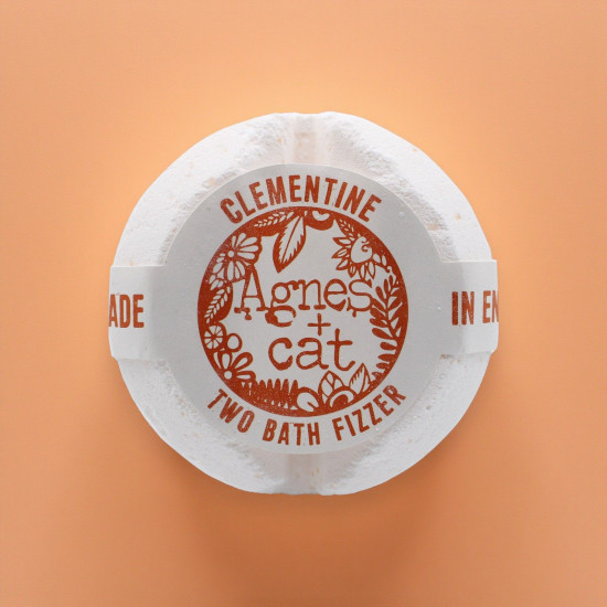 Agnes + Cat Boule de Boule de Bain Effervescentee - Clémentine