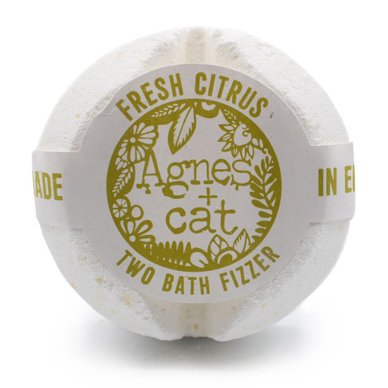 Agnes + Cat Boule de Boule de Bain Effervescentee - Agrumes Frais