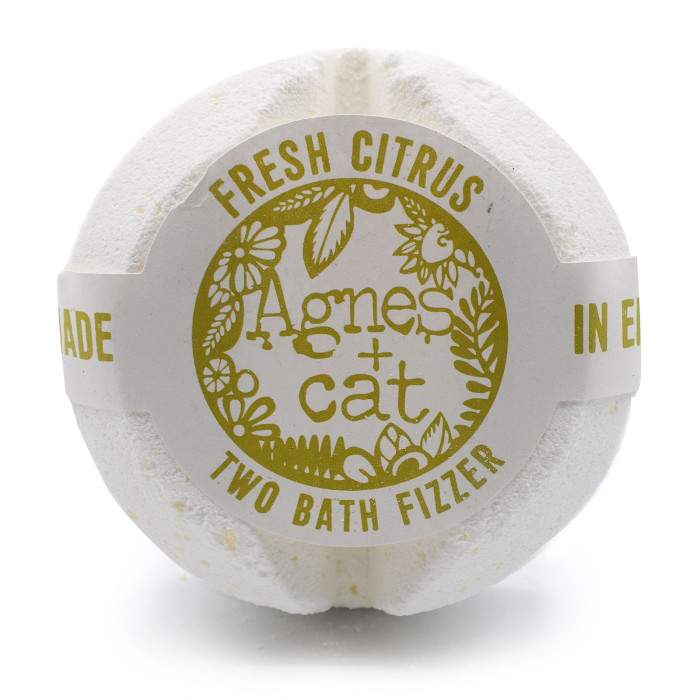 Agnes + Cat Boule de Boule de Bain Effervescentee - Agrumes Frais