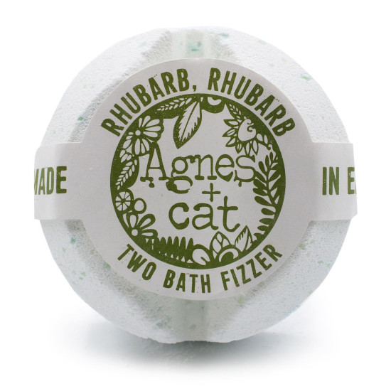 Agnes + Cat Boule de Boule de Bain Effervescentee - Rhubarbe