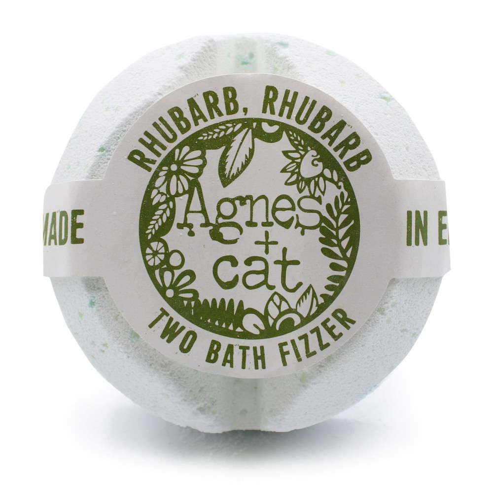 Agnes + Cat Boule de Boule de Bain Effervescentee - Rhubarbe