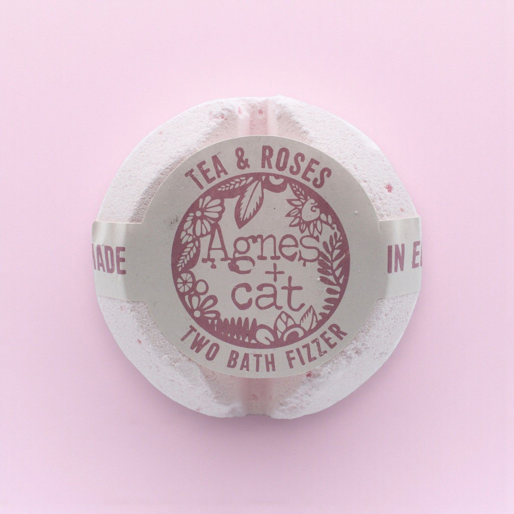Agnes + Cat Boule de Boule de Bain Effervescentee - Thé et Roses