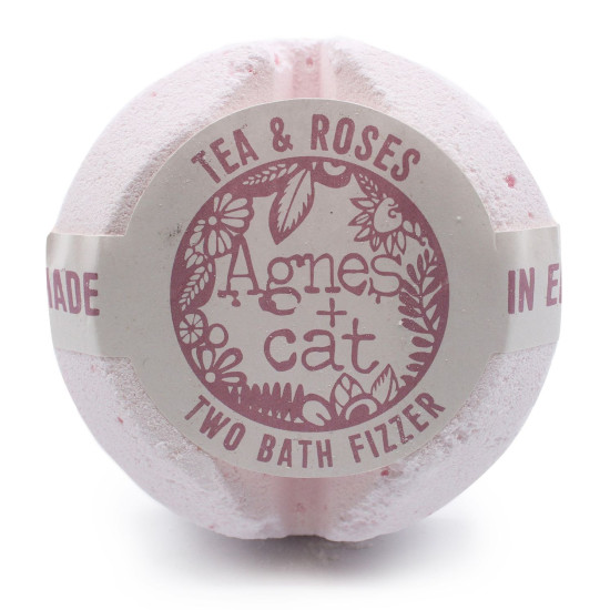 Agnes + Cat Boule de Boule de Bain Effervescentee - Thé et Roses