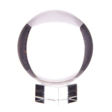 Boule de cristal sur support 110 mm