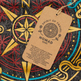 T-shirt en coton délavé Nomad Sari - Boussole de la Vie - Gris anthracite - XL