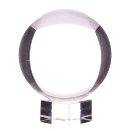 Boule de cristal sur support 130 mm
