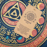 T-shirt en coton délavé Nomad Sari - Stay Wild Moon Child - Bleu - XL