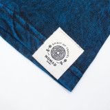 T-shirt en coton délavé Nomad Sari - Stay Wild Moon Child - Bleu - XL