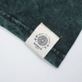 T-shirt en coton délavé Nomad Sari - Arbre de Vie - Vert - Taille S
