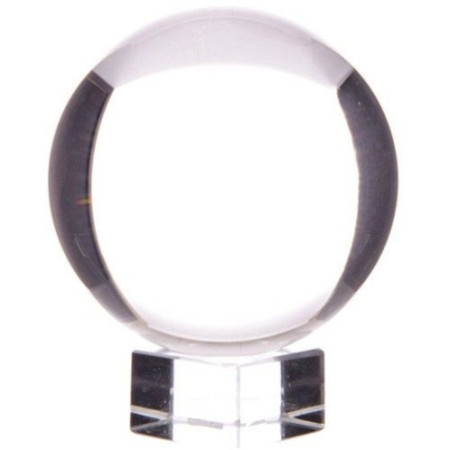 Boule de cristal sur support 200 mm
