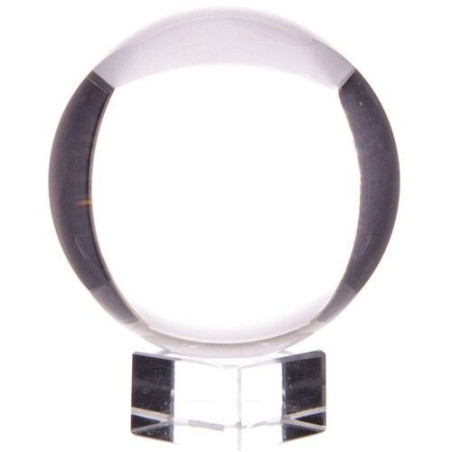 Boule de cristal sur support 200 mm