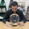 Boule de cristal sur support 200 mm