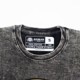 T-shirt en coton délavé Nomad Sari - Rebelle - Gris anthracite - Taille S