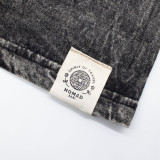 T-shirt en coton délavé Nomad Sari - Rebelle - Gris anthracite - Taille M