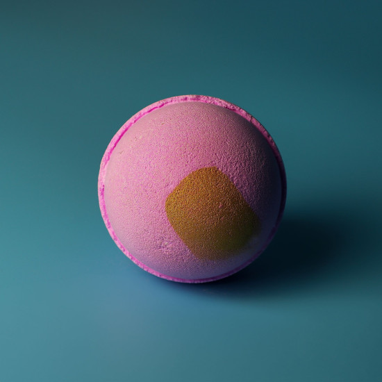Bombe de bain géante - Rose Charlotte