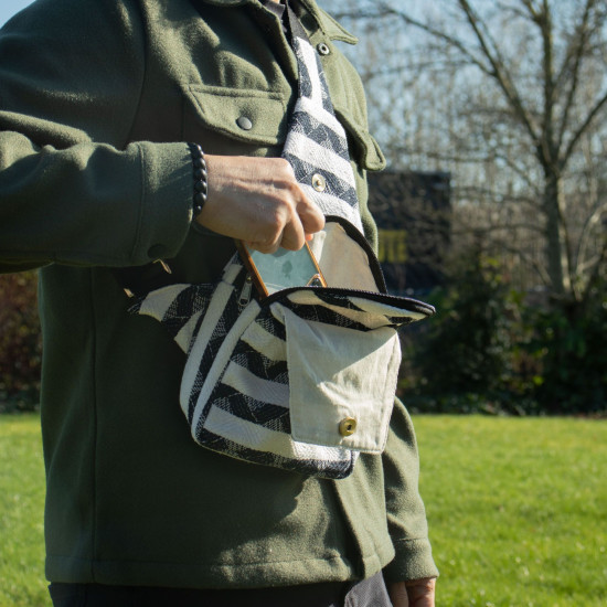 Sacs Jacquard Naturels - Atlas Nomad - Sac bandoulière