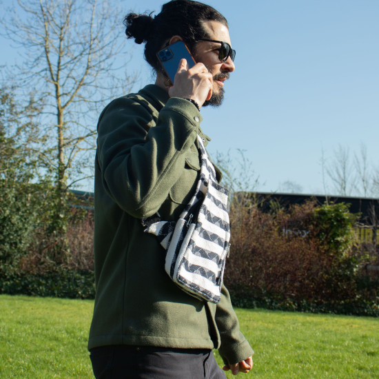 Sacs Jacquard Naturels - Atlas Nomad - Sac bandoulière