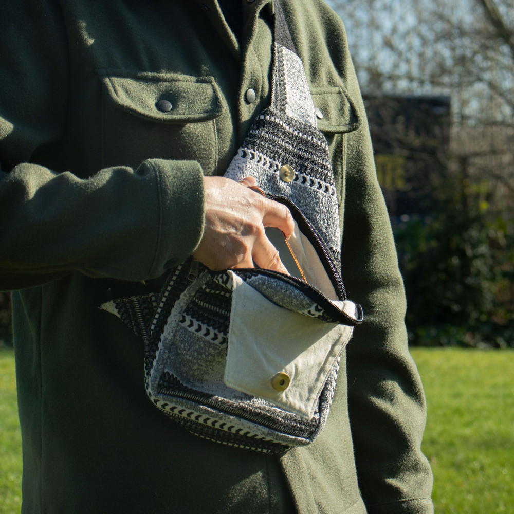 Sacs Jacquard Naturels - Urban Caravan - Sac bandoulière