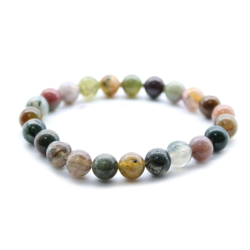 Bracelet de pouvoir - Agate mousse